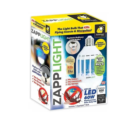 BOMBILLA LED EXTERMINADOR DE MOSQUITOS